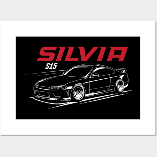 Nissan Silvia s15 Posters and Art